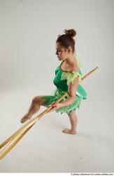 KATERINA STANDING POSE WITH SPEAR